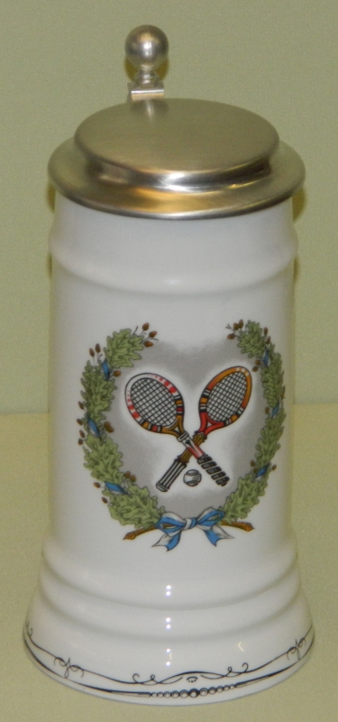 Bierkrug Tennis