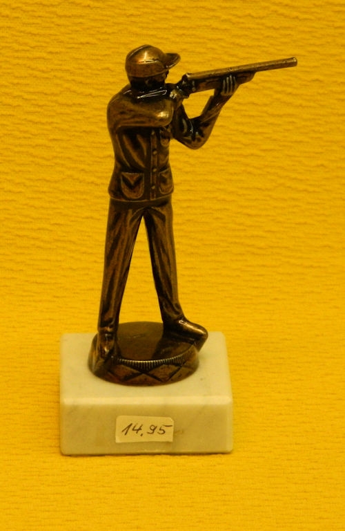 Metallfigur Schütze