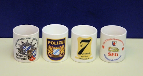 Sonderanfertigung Krüge und Tassen