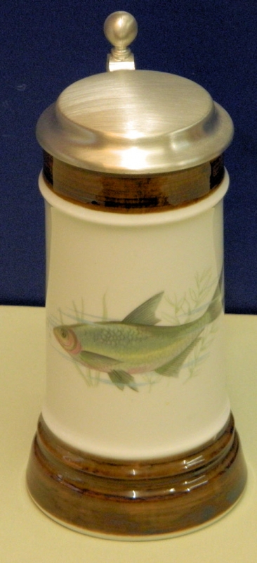 Porzellankrug Fisch