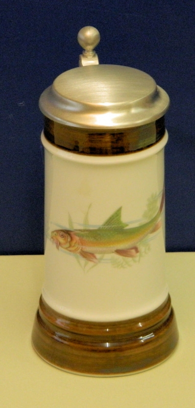 Porzellankrug Fisch