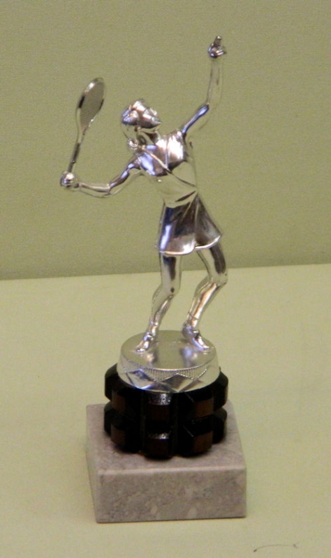 Figur Tennisspielerin